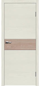 Товар Межкомнатная дверь Легенда Даллас 1 Лиственница натуральная Ясень белый Декор Лиственница натуральная
